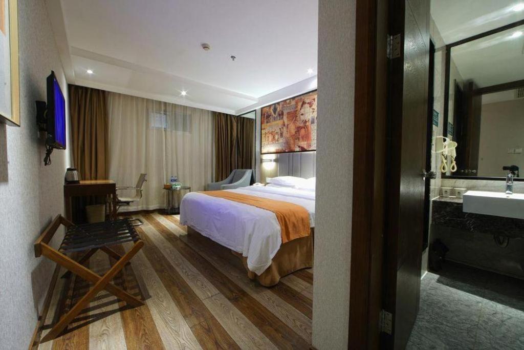 Greentree Inn Fujian Fuzhou Software Park River View Business Hotel Dış mekan fotoğraf