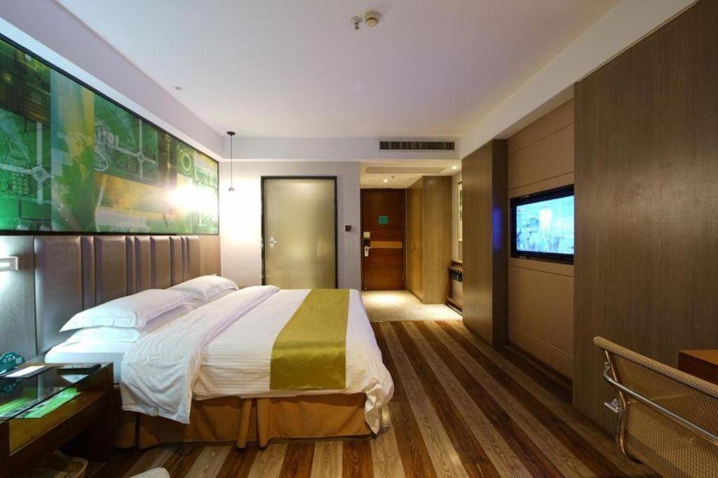 Greentree Inn Fujian Fuzhou Software Park River View Business Hotel Dış mekan fotoğraf
