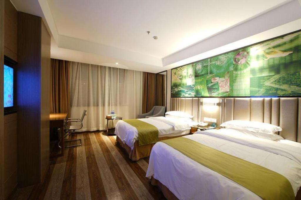 Greentree Inn Fujian Fuzhou Software Park River View Business Hotel Dış mekan fotoğraf