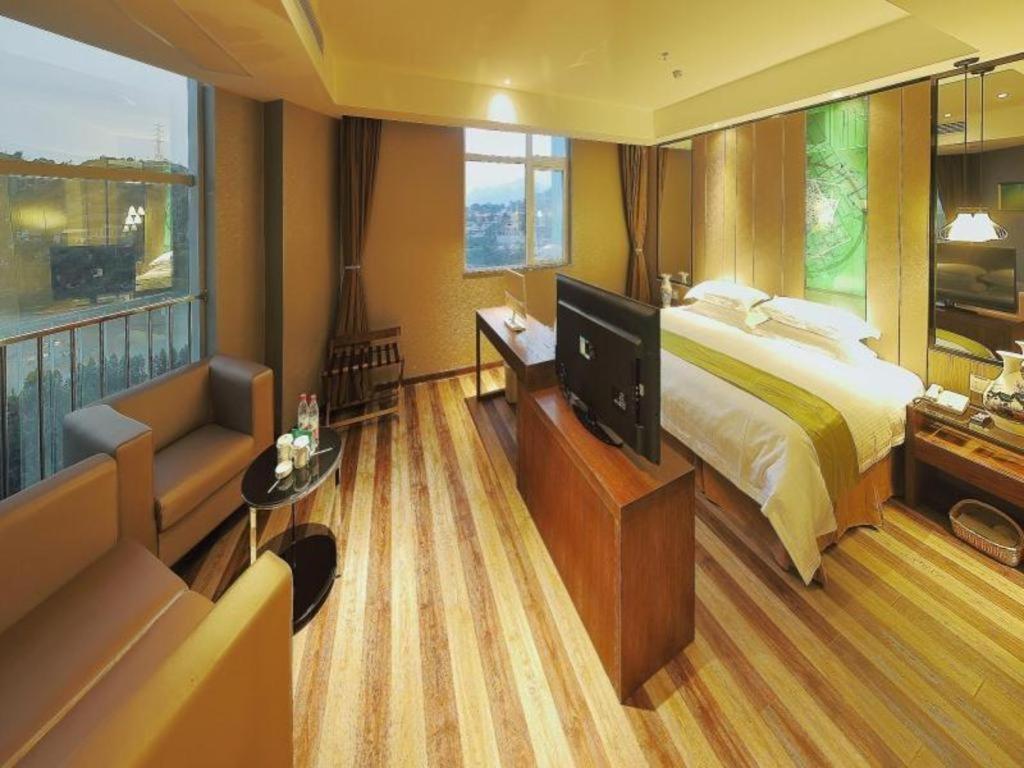 Greentree Inn Fujian Fuzhou Software Park River View Business Hotel Dış mekan fotoğraf