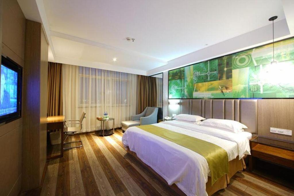Greentree Inn Fujian Fuzhou Software Park River View Business Hotel Dış mekan fotoğraf