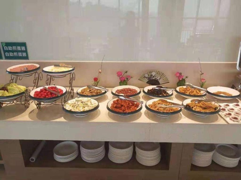 Greentree Inn Fujian Fuzhou Software Park River View Business Hotel Dış mekan fotoğraf